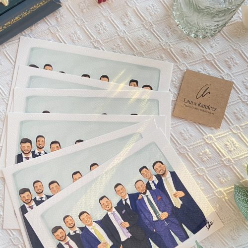Ilustraciones personalizadas para tus invitados - Imagen 3